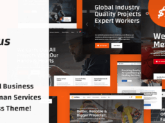 Validus – WordPress-Layout für Industrieunternehmen und Heimwerkerdienstleistungen