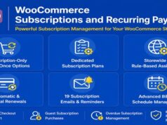 WooCommerce-Abonnements und wiederkehrende Zahlungen