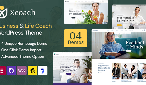 Xcoach – WordPress-Template für Life- und Business-Coach
