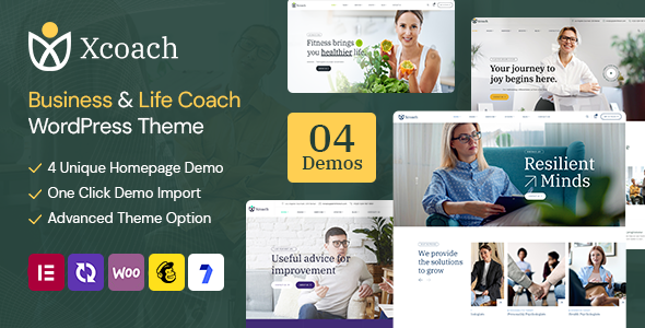 Xcoach – WordPress-Template für Life- und Business-Coach