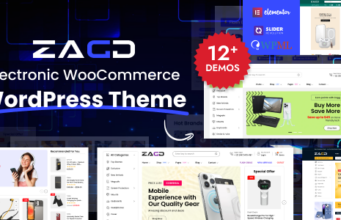 Zagg – WooCommerce-WordPress-Vorlage für Elektronik und Zubehör