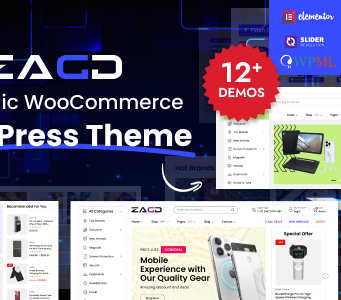 Zagg – WooCommerce-WordPress-Vorlage für Elektronik und Zubehör