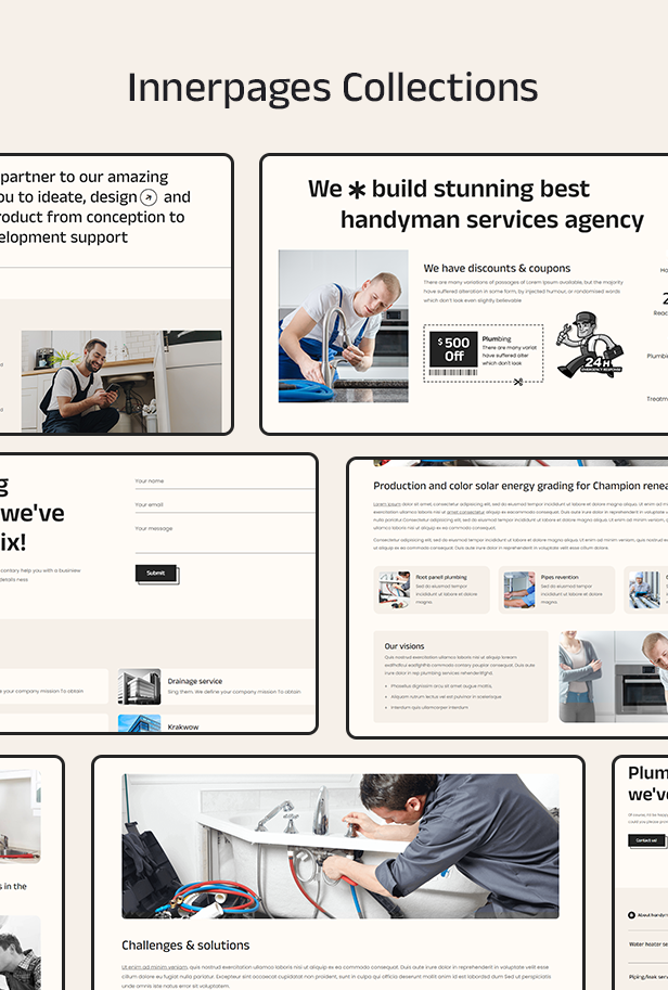 WordPress-Theme für Handwerker und Klempner