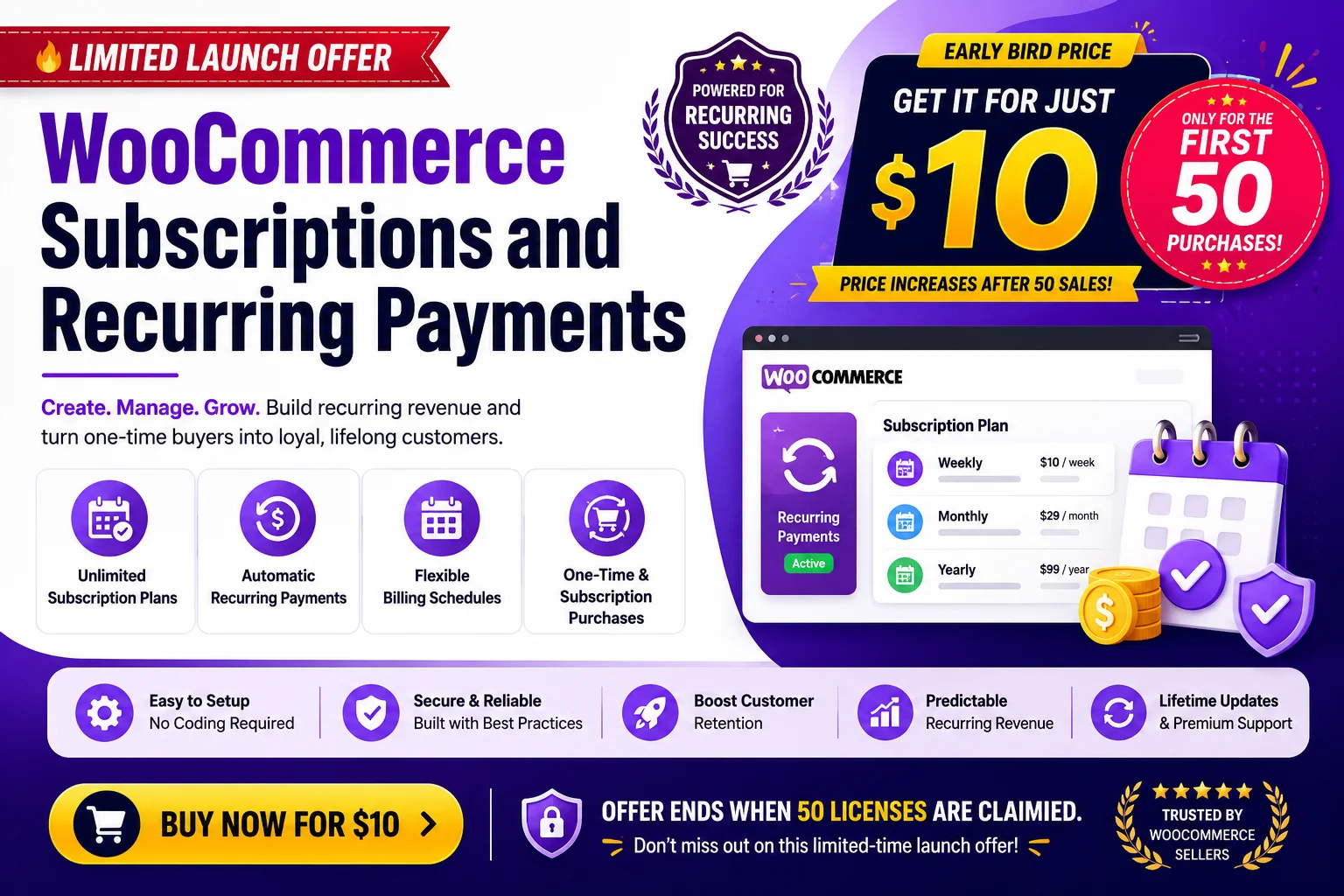 WooCommerce-Abonnements und wiederkehrende Zahlungen – 1