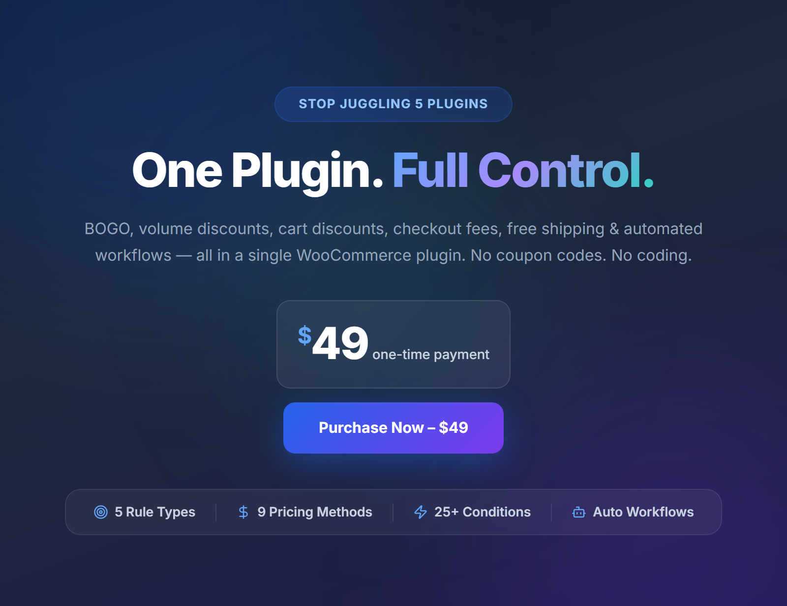 Ein Plugin. Volle Kontrolle. - PredictCart-Held
