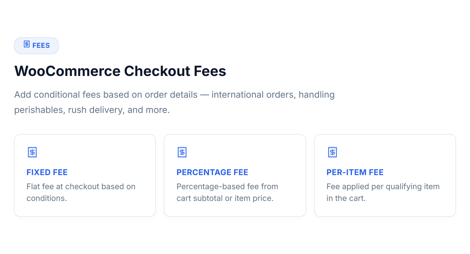 WooCommerce-Checkout-Gebühren – PredictCart