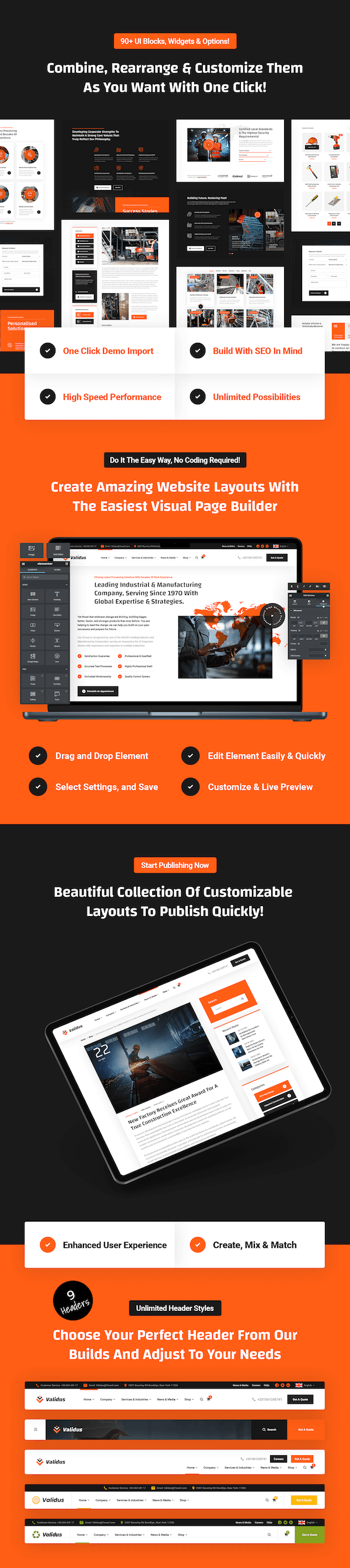 Validus – WordPress-Theme für Industrieunternehmen und Heimwerkerdienste – 8