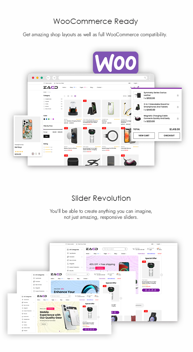 Zagg – Elektronik & Zubehör WooCommerce WordPress Theme – 2