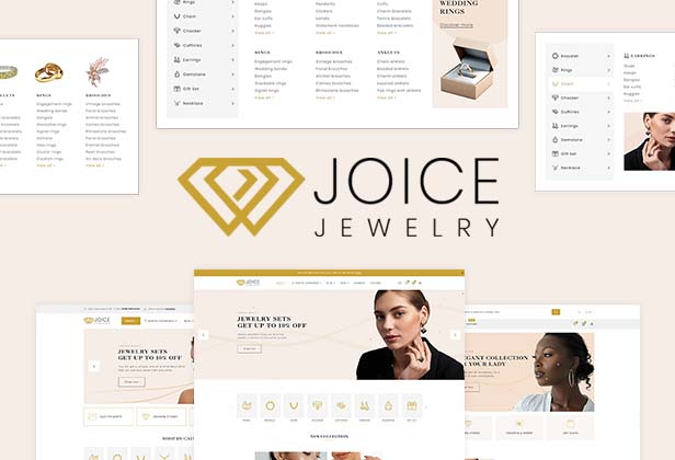Joice – Schmuck- und Uhrengeschäft-WordPress-Theme – 1