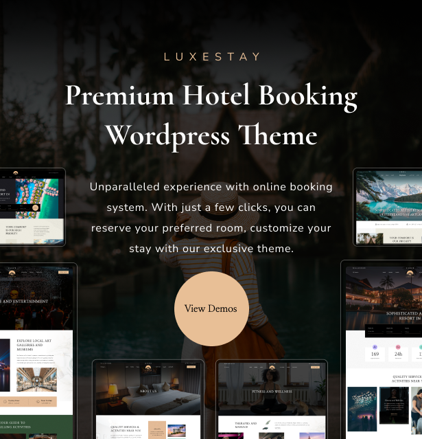 LuxeStay – Hotelbuchungs-WordPress-Theme – 2