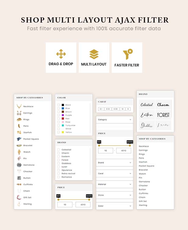 Joice – Schmuck- und Uhrengeschäft WordPress-Theme – 3