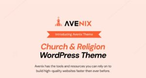 Avenix – WordPress-Themes für Kirchenwebsites
