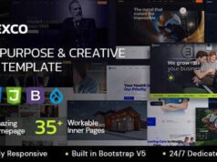 Bexco – Kreatives Mehrzweck-Drupal 10- und 11-Template