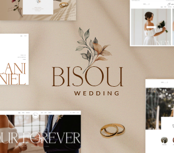 Bisou – Hochzeits-WordPress-Vorlage