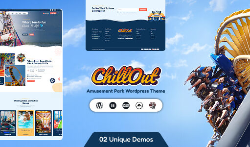 Chillout – WordPress-Template für Unterhaltungsspiele
