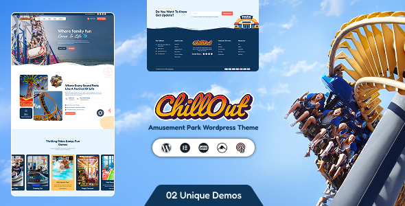 Chillout – WordPress-Template für Unterhaltungsspiele