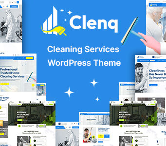 Clenq – WordPress-Vorlage für Reinigungsdienste