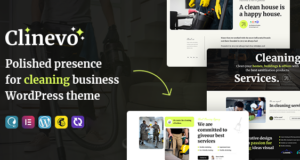 Clinevo – WordPress-Template für Reinigungs- und Handwerkerdienste