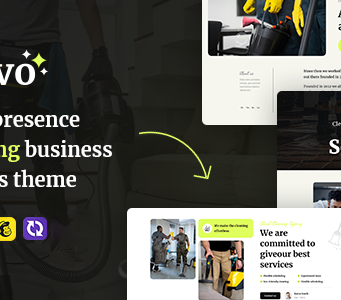 Clinevo – WordPress-Template für Reinigungs- und Handwerkerdienste