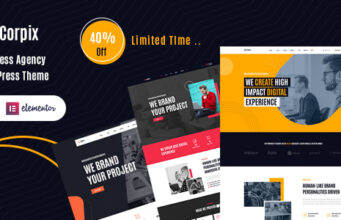 Corpix – WordPress-Template für Unternehmensagenturen