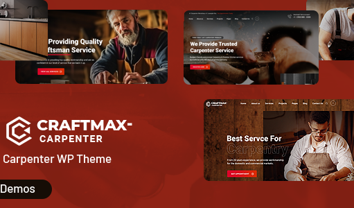 Craftmax – Carpenter WordPress-Vorlage