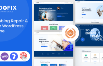 Dofix – WordPress-Template für Sanitärreparaturen und Stores + RTL