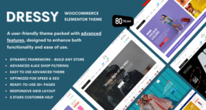 Dressy – Fashion Store & Clothing Shop WooCommerce Layout