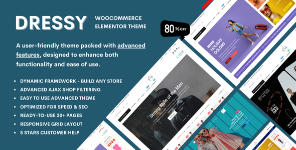 Dressy - Fashion Store & Clothing Shop WooCommerce Layout