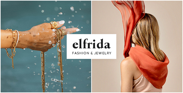 Elfrida – WooCommerce-WordPress-Template für Mode und Schmuck