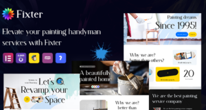 Fixter – WordPress-Vorlage für Maler- und Heimwerkerbranche