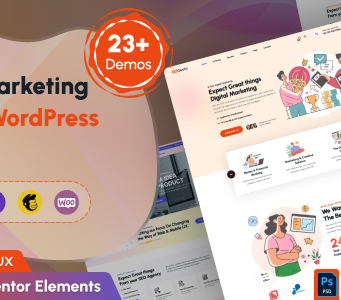 Gesto – WordPress-Vorlage für Agenturen für digitales Marketing