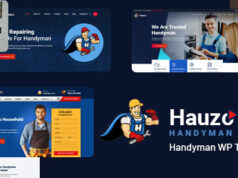Hauzo – WordPress-Template für Handwerker und Klempner