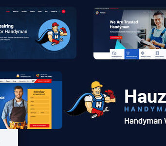Hauzo – WordPress-Template für Handwerker und Klempner
