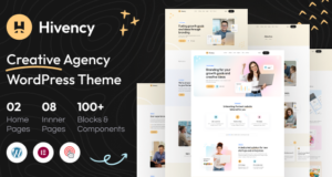 Hivency – WordPress-Layout für kreative Digitalagenturen