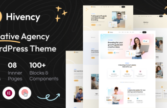 Hivency – WordPress-Layout für kreative Digitalagenturen