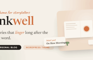Inkwell – Persönliches Blog-WordPress-Layout