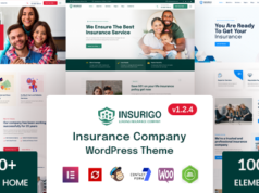 Insurigo – WordPress-Layout für Versicherungen