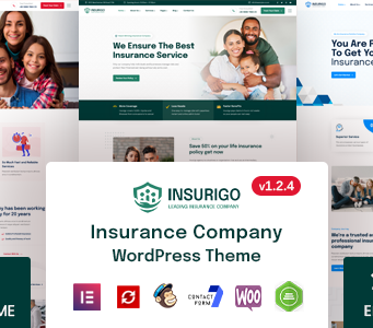 Insurigo – WordPress-Layout für Versicherungen
