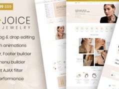 Joice – Schmuck- und Uhrengeschäft-WordPress-Vorlage