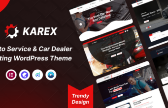 Karex – WordPress-Template für Autoservice- und Autohändlerlisten
