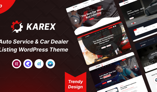 Karex – WordPress-Template für Autoservice- und Autohändlerlisten