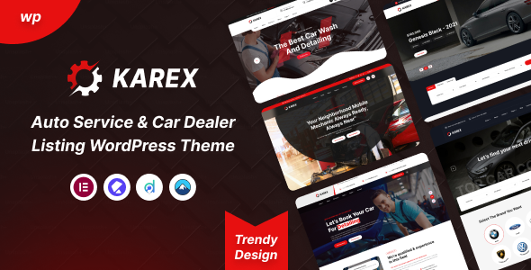 Karex – WordPress-Template für Autoservice- und Autohändlerlisten