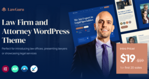 LawGuru – WordPress-Layout für Anwaltskanzleien und Rechtsanwälte