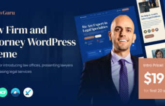 LawGuru – WordPress-Layout für Anwaltskanzleien und Rechtsanwälte