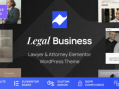 Legal Business – WordPress-Layout für Anwälte und Anwälte
