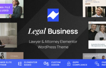 Legal Business – WordPress-Layout für Anwälte und Anwälte