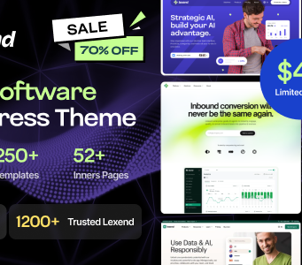 Lexend – Software-, SaaS- und Startup-WordPress-Vorlage