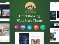 LuxeStay – WordPress-Template für Hotelbuchungen