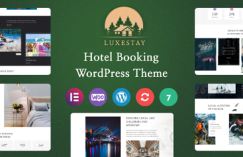 LuxeStay – WordPress-Template für Hotelbuchungen