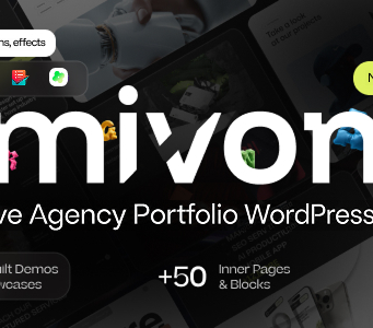 Mivon – WordPress-Template für das Portfolio der Kreativagentur